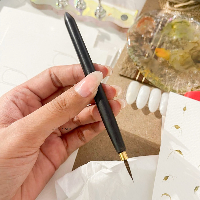 CỌ MÀU NƯỚC NAIL CAO CẤP | TẬP VẼ CAO CẤP NAIL