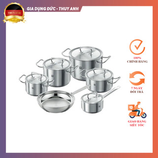 Bộ nồi Zwilling Twin Classic 6 món kèm chảo thép hàng Đức