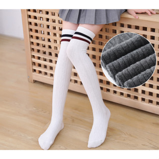  Tất đùi bé gái và người lớn chất liệu cotton dày dặn size cho bé từ 3 tuổi đến size người lớn hàng Quảng Châu cực đẹp 