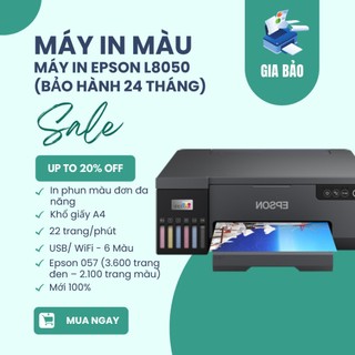 Epson l8050 máy hãng 6 màu