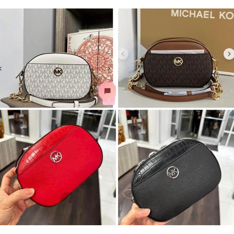 ‼️Rẻ nhất‼️🌺túi đeo chéo mk jet set oval