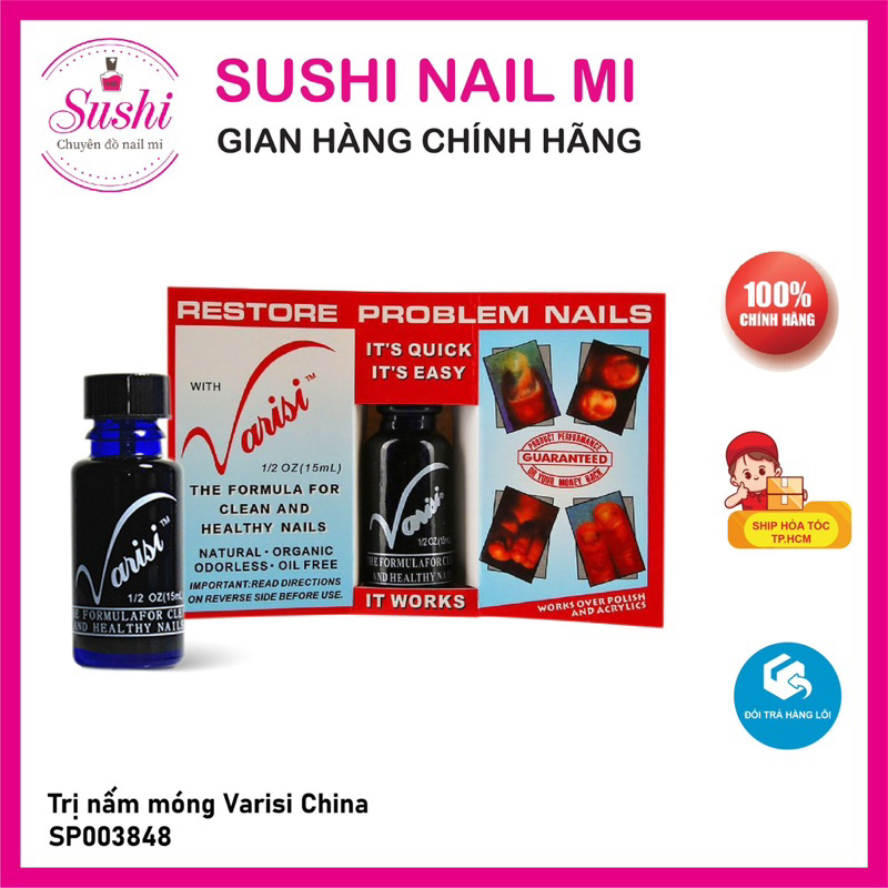 Trị nấm móng VARISI China  - Sushi nail mi