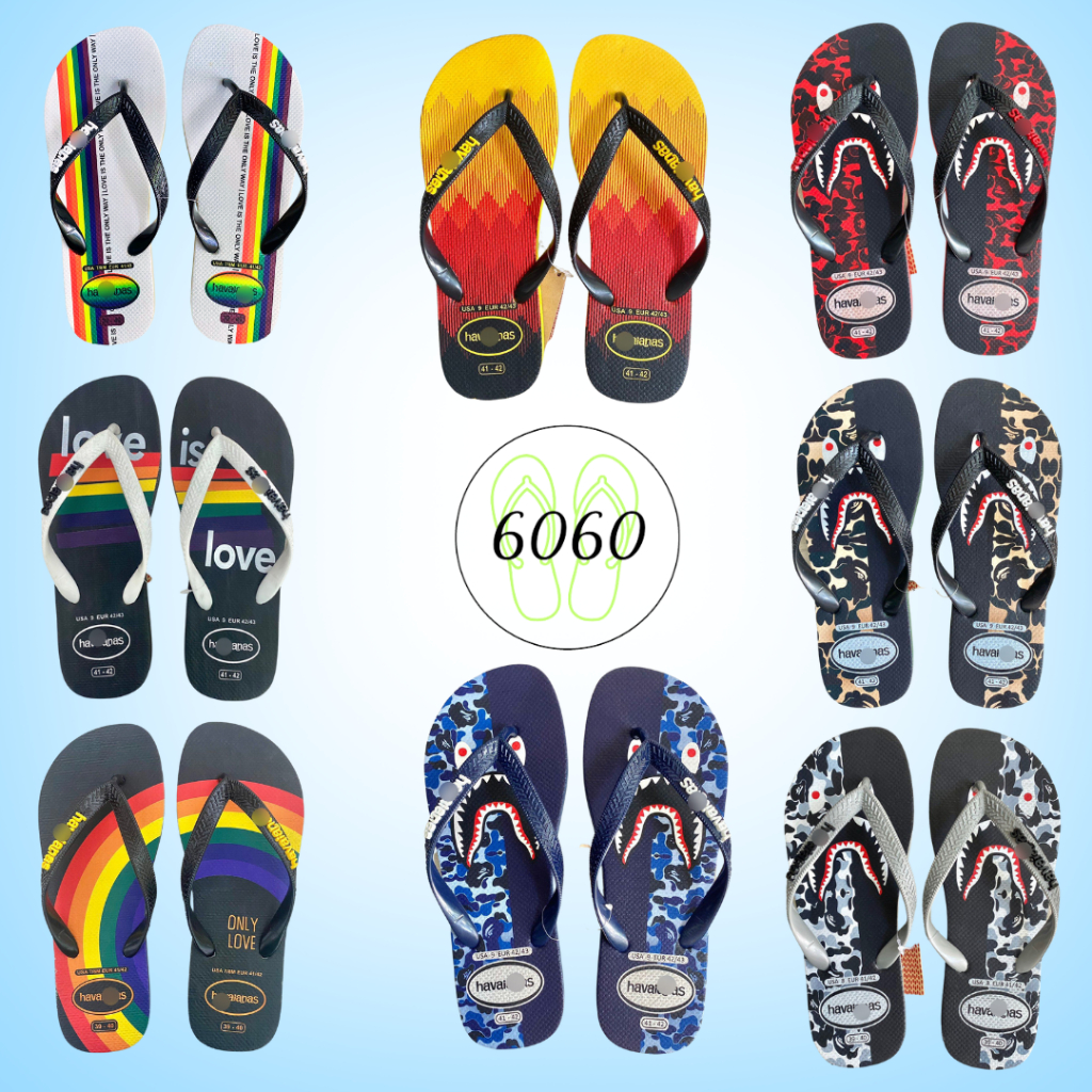 Dép Havana Nam   Dép Kẹp Nam Tông Lào Nam Havanas Xỏ Ngón Đi Biển Full Box Đế Cao Su Cao Cấp Đẹp Hot Trend