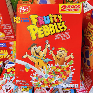 HÀNG NHẬP MỸ - NGŨ CỐC ĂN SÁNG FRUITY PEBBLES 1.07Kg