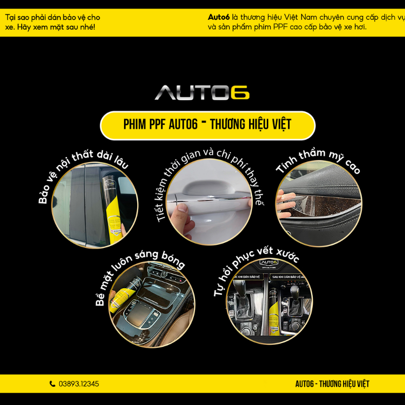 MG ZS: Film PPF dán chống xước FULL nội thất ô tô - AUTO6