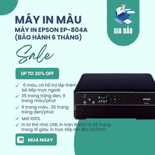 Máy In epson ep-804a,tặng 2 xấp giấy in ảnh