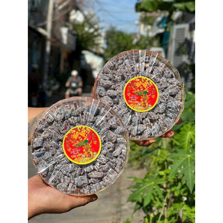 Xí muội ôliu chua ngọt (Khay tròn khía 500g)