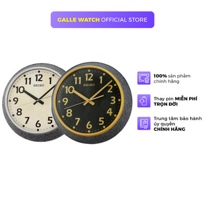 Đồng hồ treo tường SEIKO QXA770 thiết kế tối giản, thanh lịch, phù hợp với mọi không gian sống, chính hãng Nhật Bản
