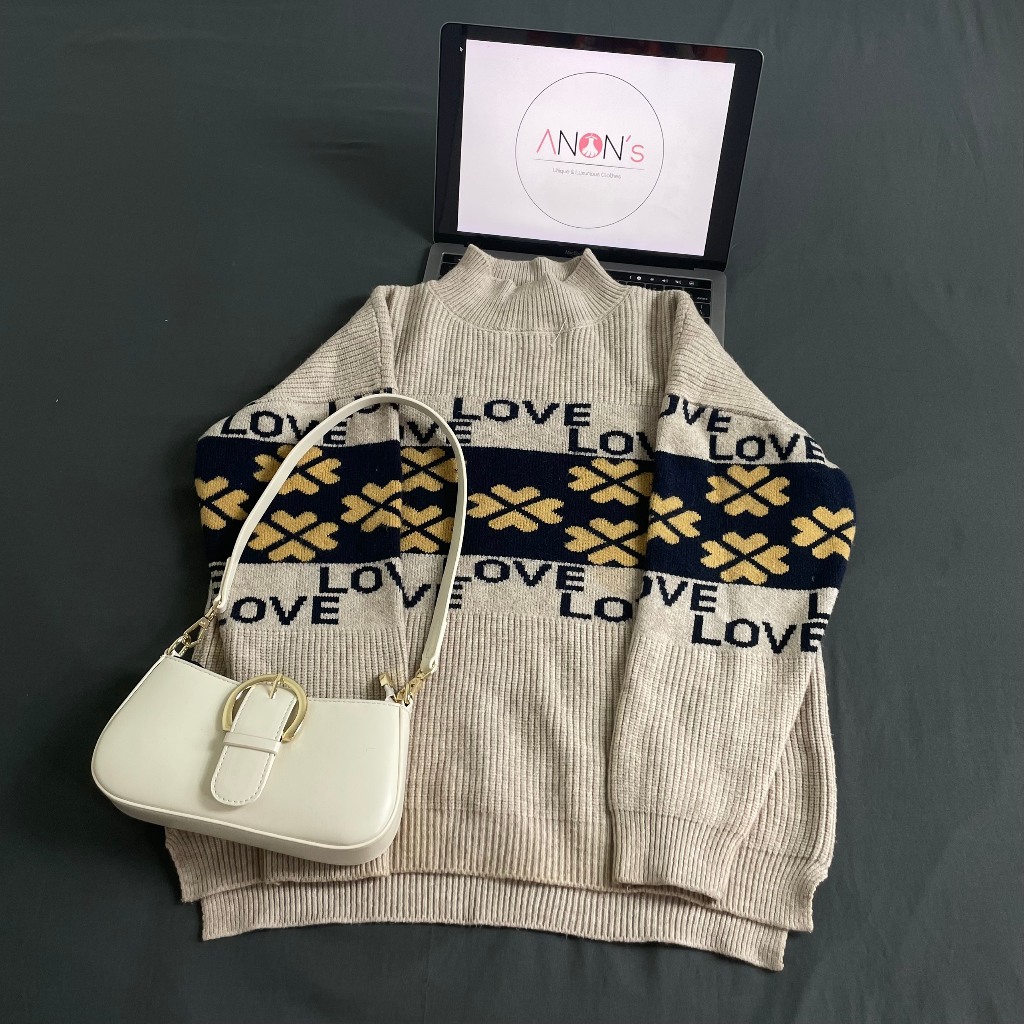 Áo len 2hand Hàn Quốc siêu xinh