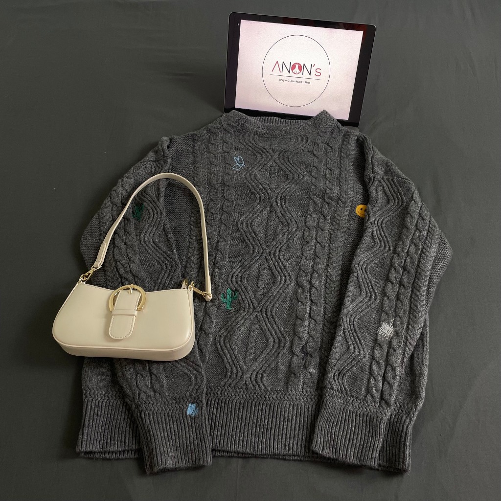 Áo len 2hand Hàn Quốc siêu xinh