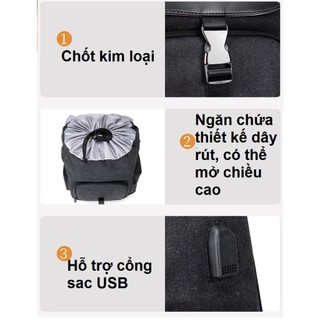 Balo máy ảnh Caden/Cwatcun M8.