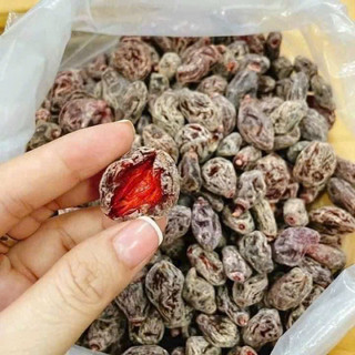 Xí muội ôliu chua ngọt (Khay tròn khía 500g)