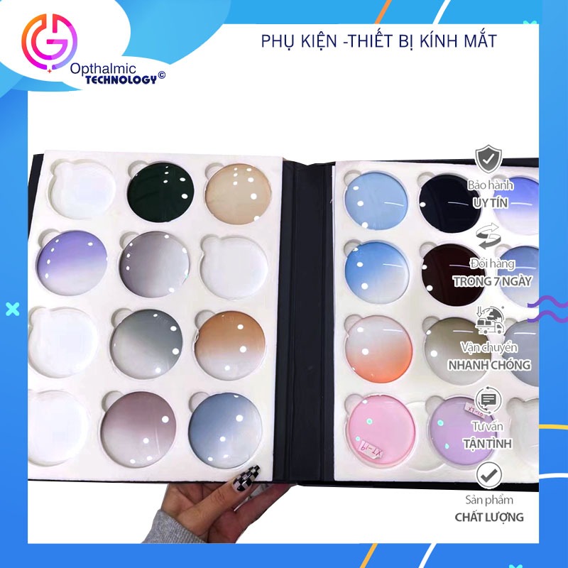 Khay đựng tròng kính mẫu trưng bày quầy kệ 24 ngăn