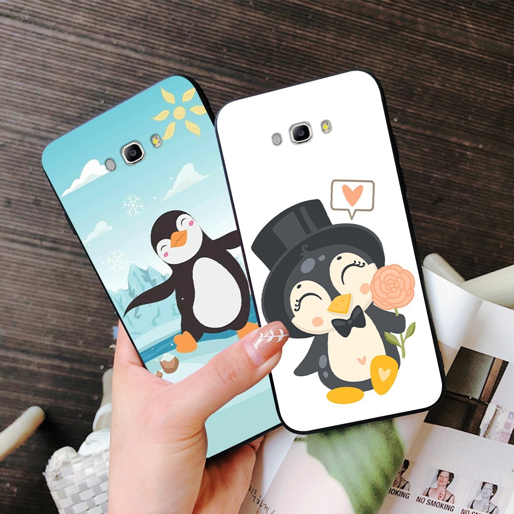Ốp lưng Samsung J5 2016/ ss J7 2016 / ss J510 / ss J710 in hình chim cánh cụt