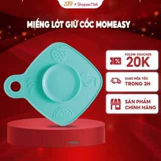 Miếng Silicon Lót Giữ Cốc Momeasy 4 Màu Cho Bé
