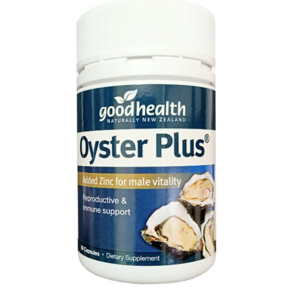 Tinh chất hàu New Zealand Good Health Oyster Plus hộp 60v