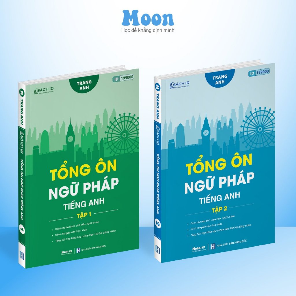 Bản đặc biệt Tổng ôn 30 chuyên đề ngữ pháp tiếng anh cô Trang anh 2023 moonbook