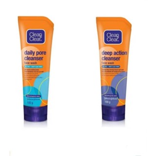 Sữa Rửa Mặt CLEAN & CLEAR Ngừa Mụn Chống Nhờn Tác Sạch Sâu Lỗ Chân Lông 100G (Mẫu Mới)