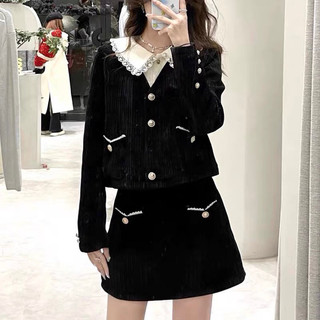 Set nhung tăm gân cổ sơ mi bèo cv a sntgcs