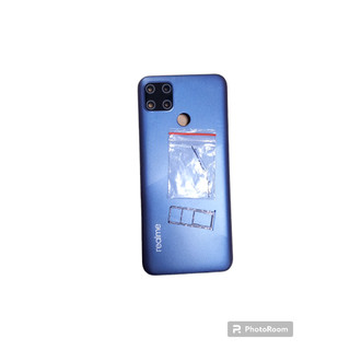 Realme c12 - vỏ ráp máy, màu xanh