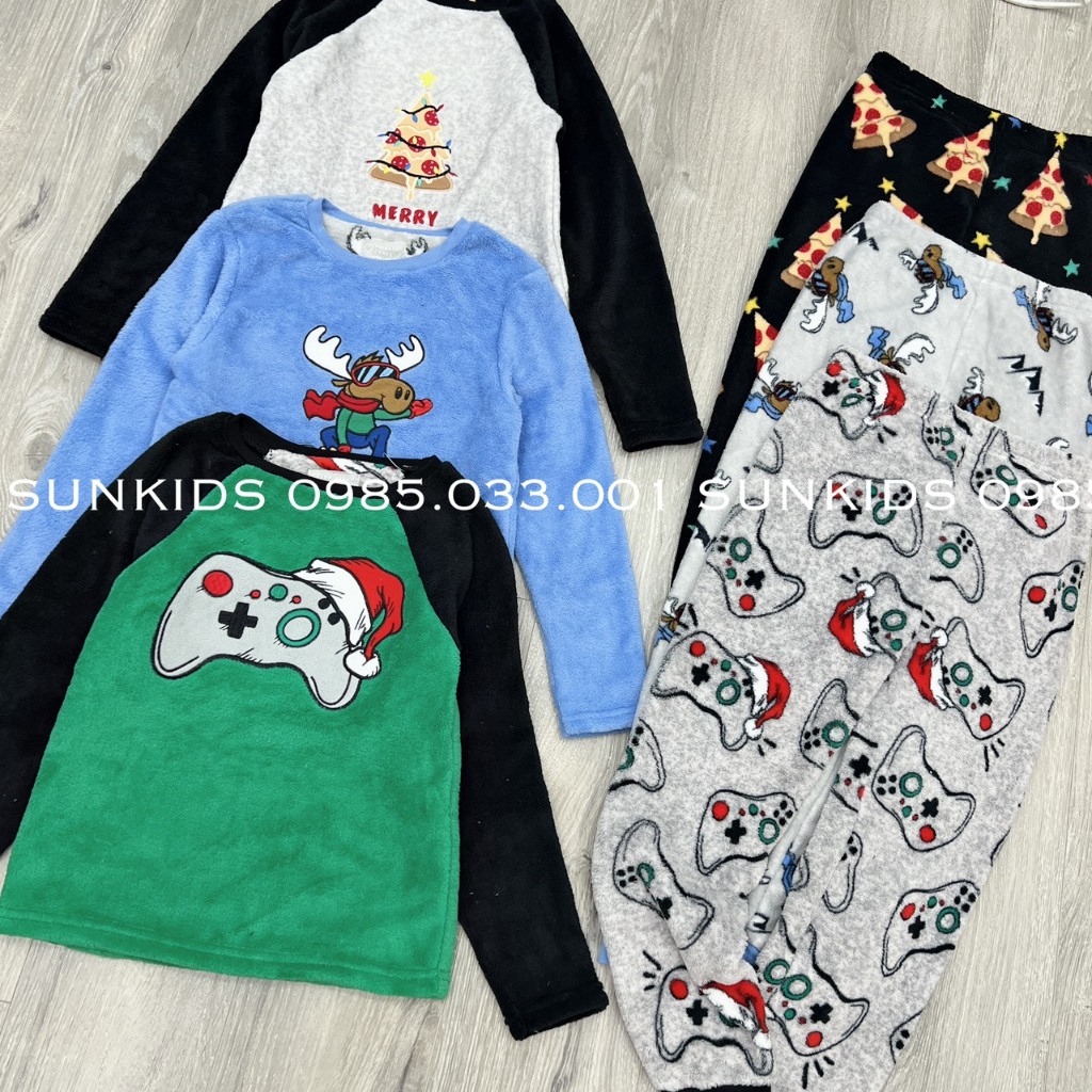 Bộ băng lông bé trai bé gái Noel Primark