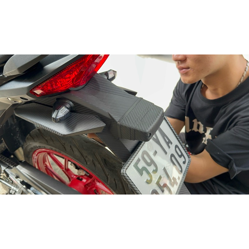 Dè chống gãy vân Carbon Raider và Satria
