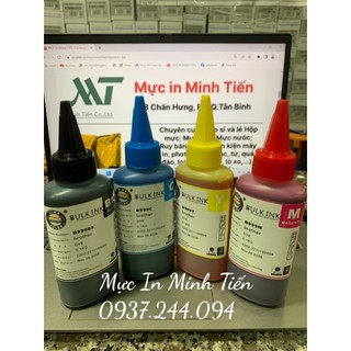 Bộ mực nước Brother dùng cho máy in phun màu Brother 100ml 4 màu / 1 bộ