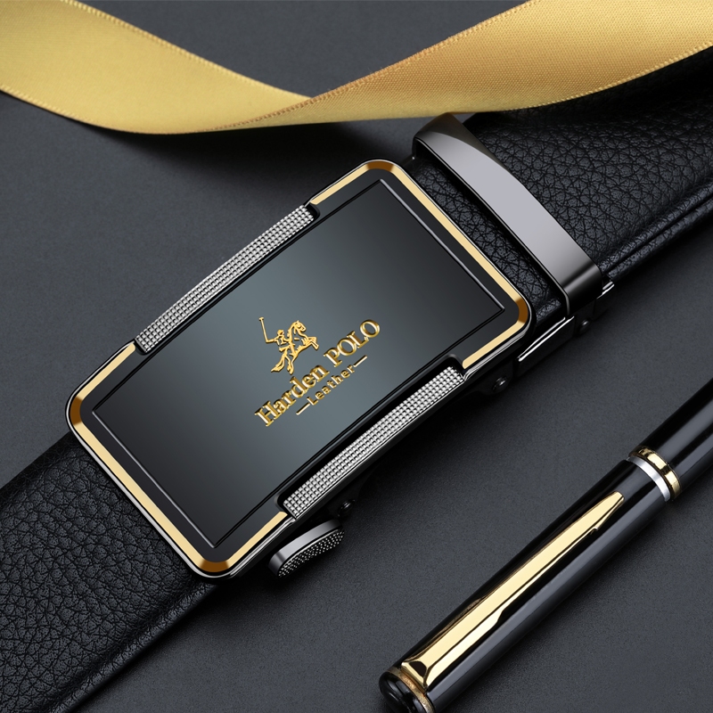 Thắt lưng nam cao cấp HardenPolo ,dây nịt nam da bò đẹp EL16
