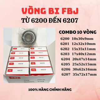 10 vòng bi fbj 6200 6201 6202 6203 6204 6205 6206 6207