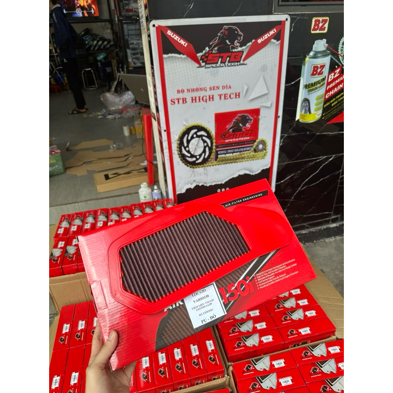 Lọc gió STB giả zin Vario/Click/AB