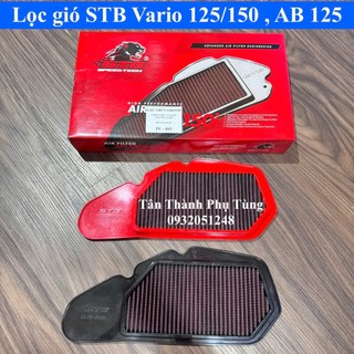 Lọc gió stb vario 125, vario 150, ab 125/150 2 val chính hãng
