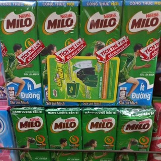  Lốc thức uống lúa mạch MiLo có đường ít đường 180ml 