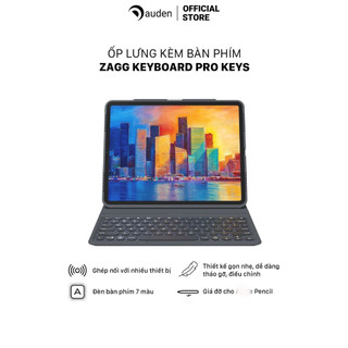 Ốp lưng kèm bàn phím zagg pro keys i/pad pro 11 inch - 103407976 - hàng chính hãng