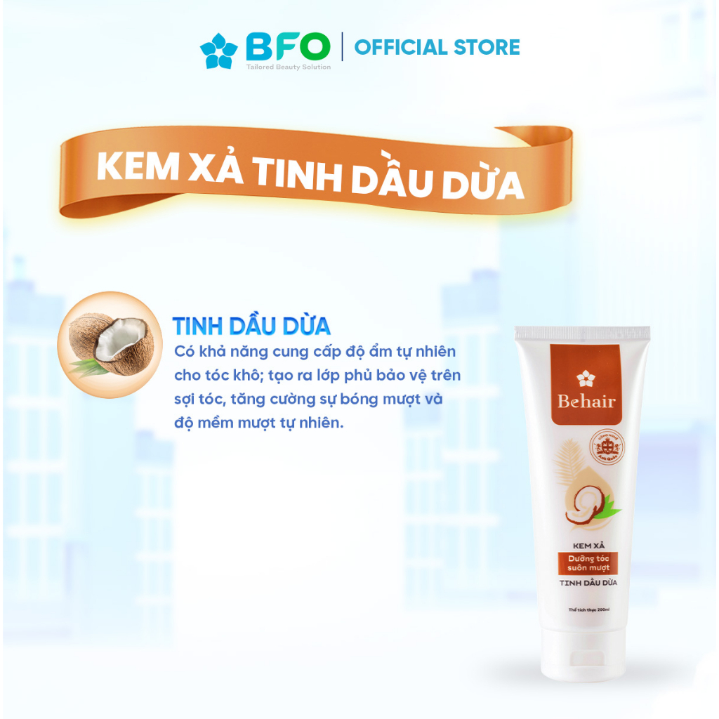 Dầu Gội Behair Tinh Dầu Dừa