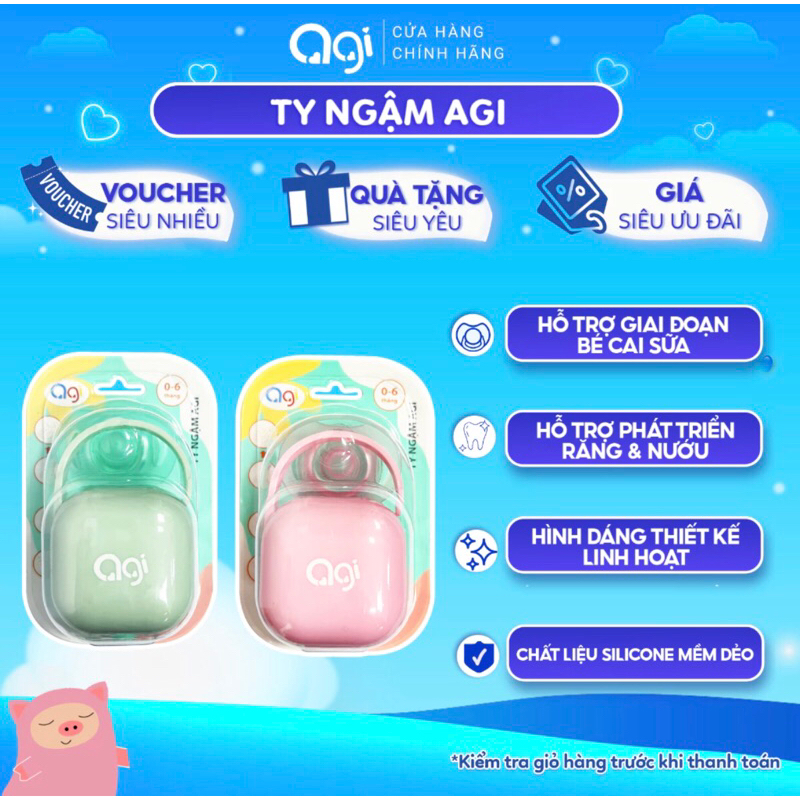 Ti ngậm Agi dành cho bé từ 0+