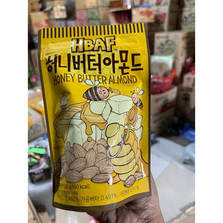 Hạnh nhân bơ mật ong hbaf 120g hàn quốc