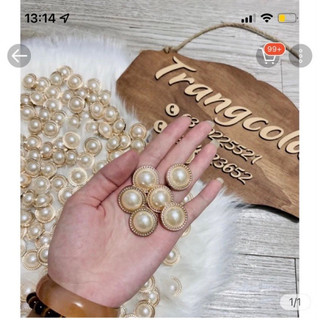 Combo 140 cúc viền bạc size 2cm