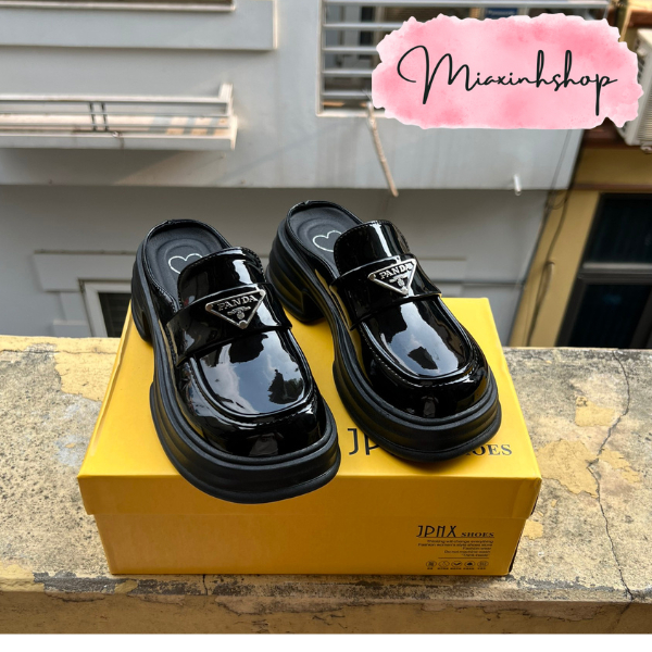 Giày Sục Nữ da tag PANDA  đế đúc siêu nhẹ êm LOẠI 1 FULL HỘP