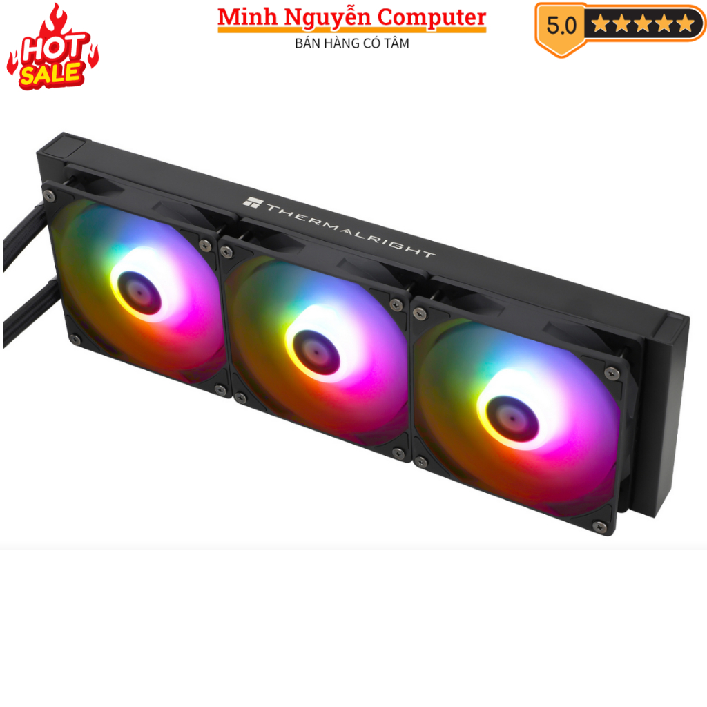 Tản Nhiệt Nước THERMALRIGHT AQUA ELITE 360 BLACK ARGB - Bảo hành 2 Năm