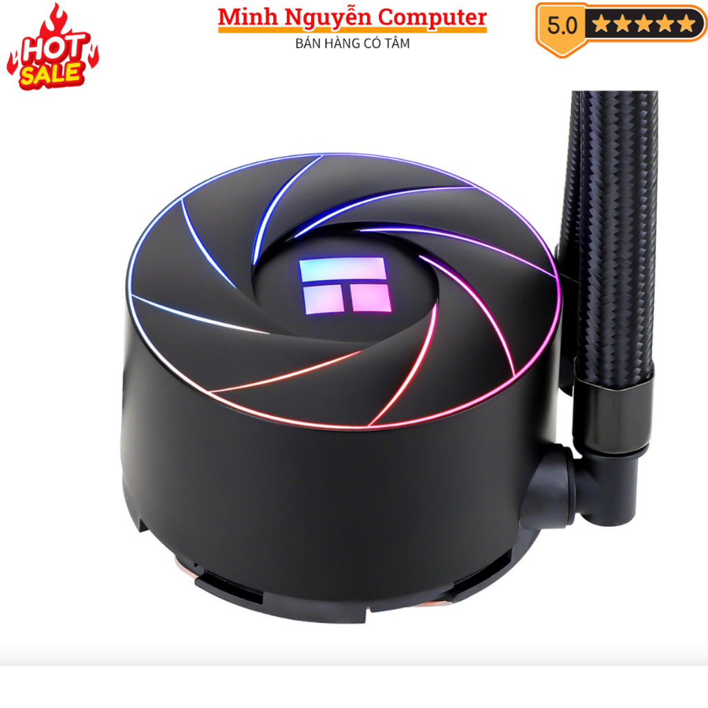 Tản Nhiệt Nước THERMALRIGHT AQUA ELITE 360 BLACK ARGB - Bảo hành 2 Năm