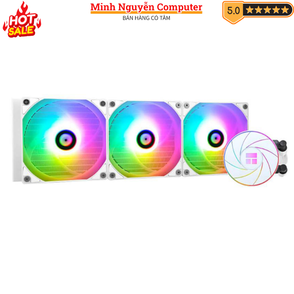 Tản Nhiệt Nước THERMALRIGHT AQUA ELITE 360 BLACK ARGB - Bảo hành 2 Năm