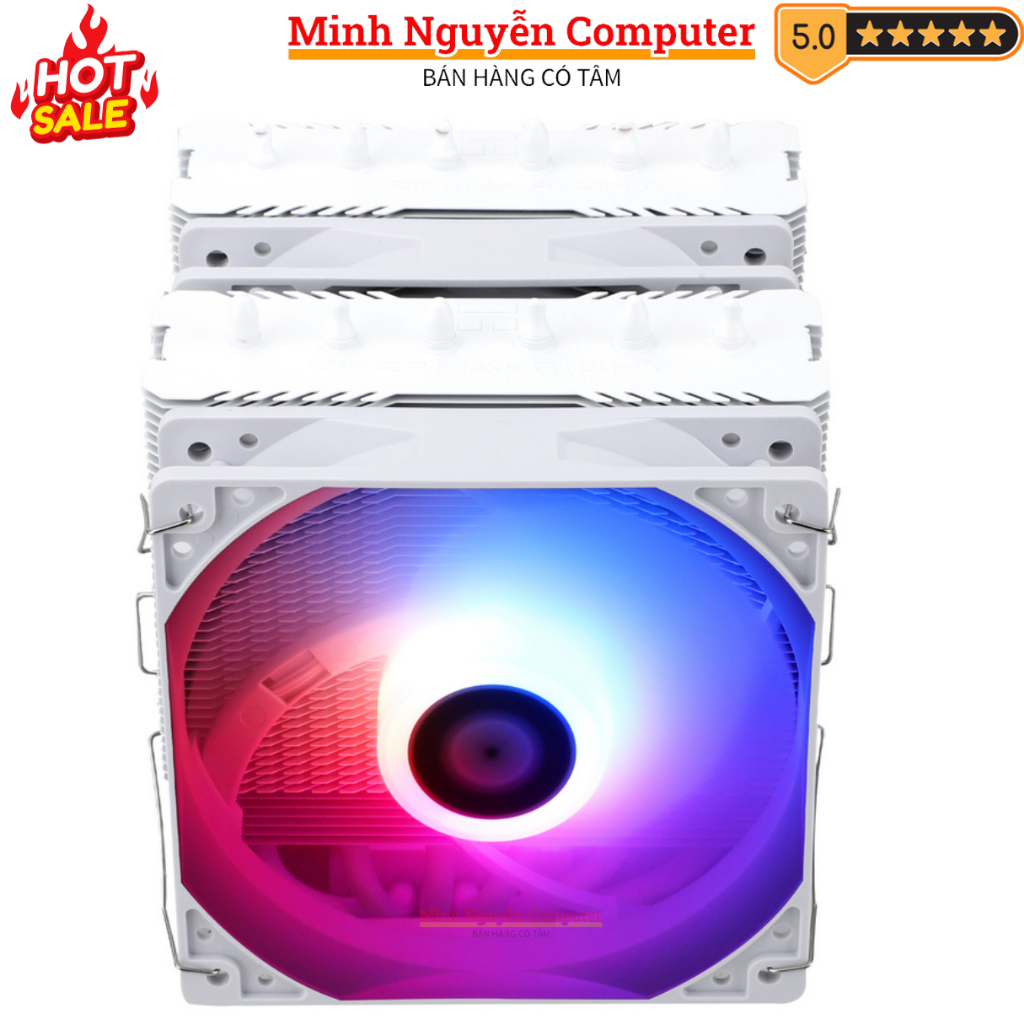 Tản Nhiệt Khí THERMALRIGHT PEERLESS ASSASSIN 120 SE White ARGB - Bảo hành 1 năm
