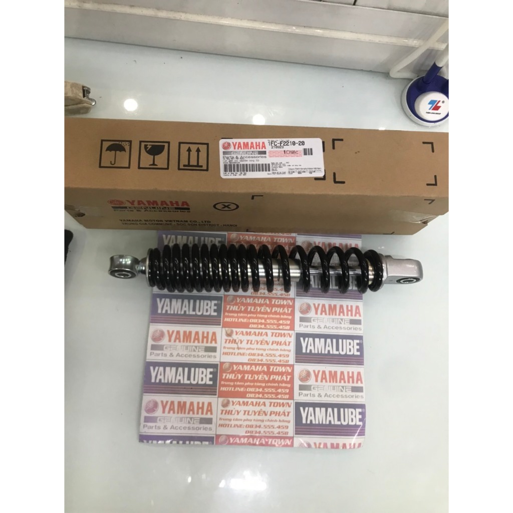 Cụm giảm xóc sau Đen bóng SIRIUS FI 1 cây zin chính hãng yamaha