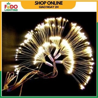 Bộ 5 dây đèn led pháo hoa trang trí tết dài 3 mét trang trí nhà cửa