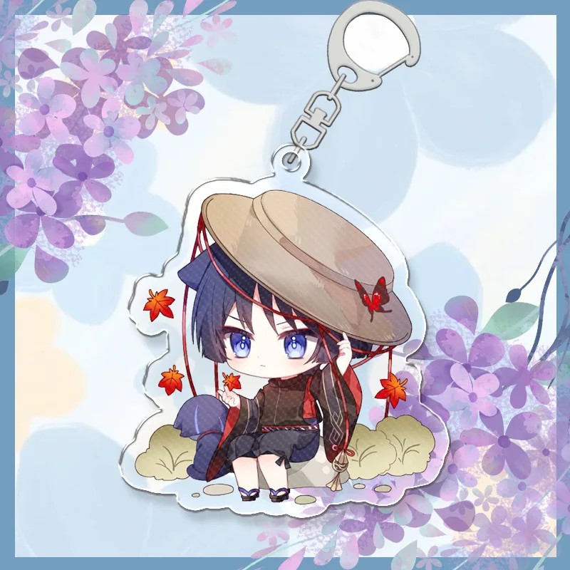 Móc khoá in hình GENSHIN IMPACT mica trong acrylic game chibi xinh xắn