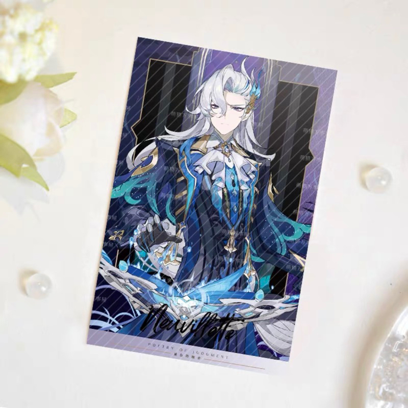 Card bo góc pola Genshin Impact Mondstadt & Liyue & Inazuma hàng artist có bản quyền