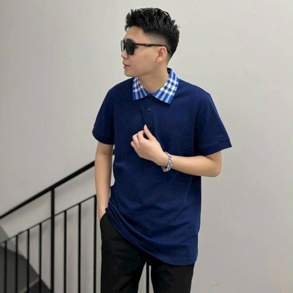 Áo polo nam cao cấp, áo thun cổ bẻ áo phông có cổ