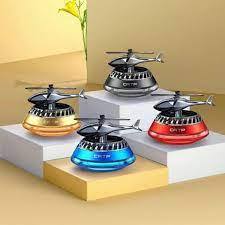 [CHÍNH HÃNG] NƯỚC HOA XE HƠI CATP HÌNH MÁY BAY HIỆN ĐẠI, KHỬ MÙI XE OTO CÁNH QUẠT CHẠY BẰNG NĂNG LƯỢNG MẶT TRỜI