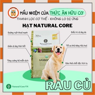 thức ăn hạt Natural Core - hạt từ rau củ thuần chay cho chó mèo 200gr - 400gr- 1kg