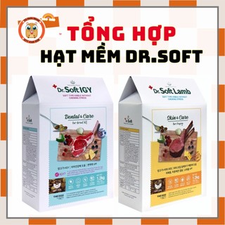 tổng hợp Thức ăn hạt mềm DR.Soft dành chó chó từ 2 tháng tuổi đến trưởng thành